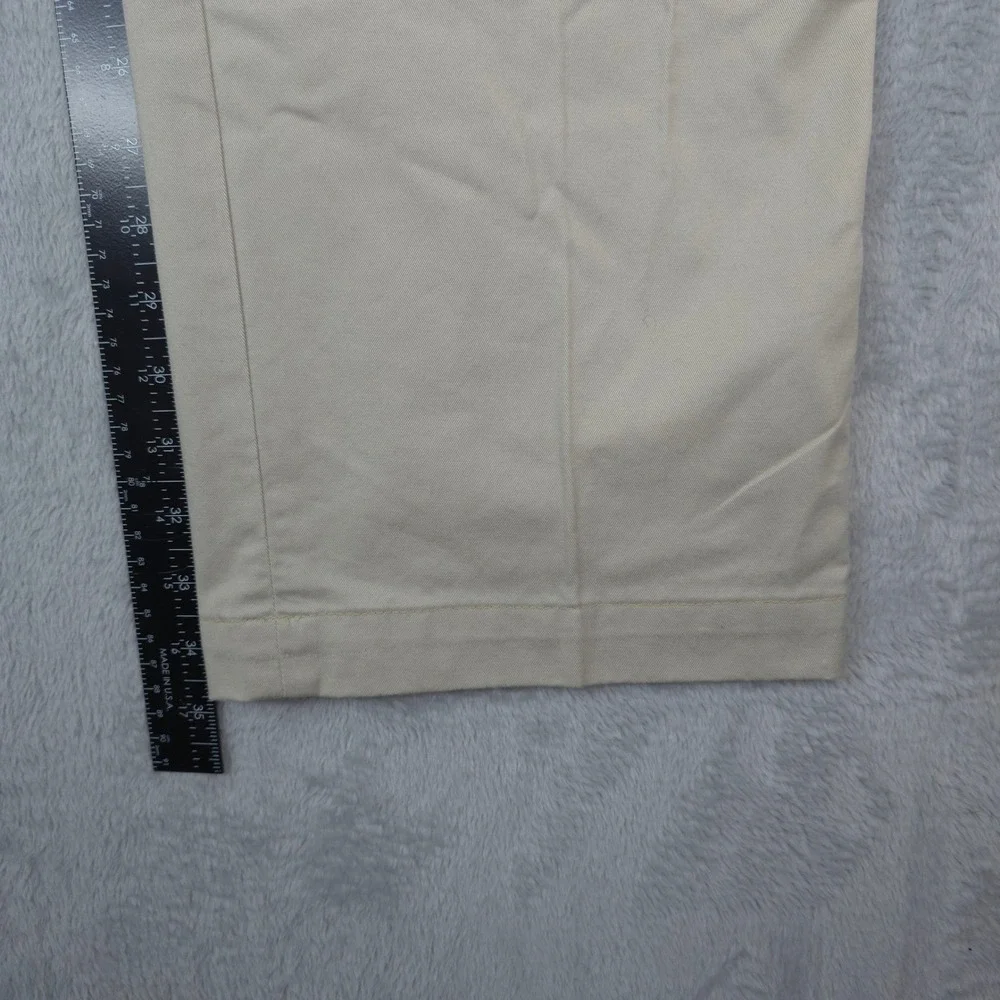 Polo Ralph Lauren Chino Pants Mens 42x36‎ Khaki Tan Stretch Classic Fit Cotton